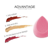 O.TWO.O Microfiber Beauty Blender Pink